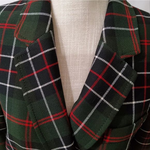 Zara Women's Checked Plaid Double Breasted Blazer Size XS - Picture 2 of 13